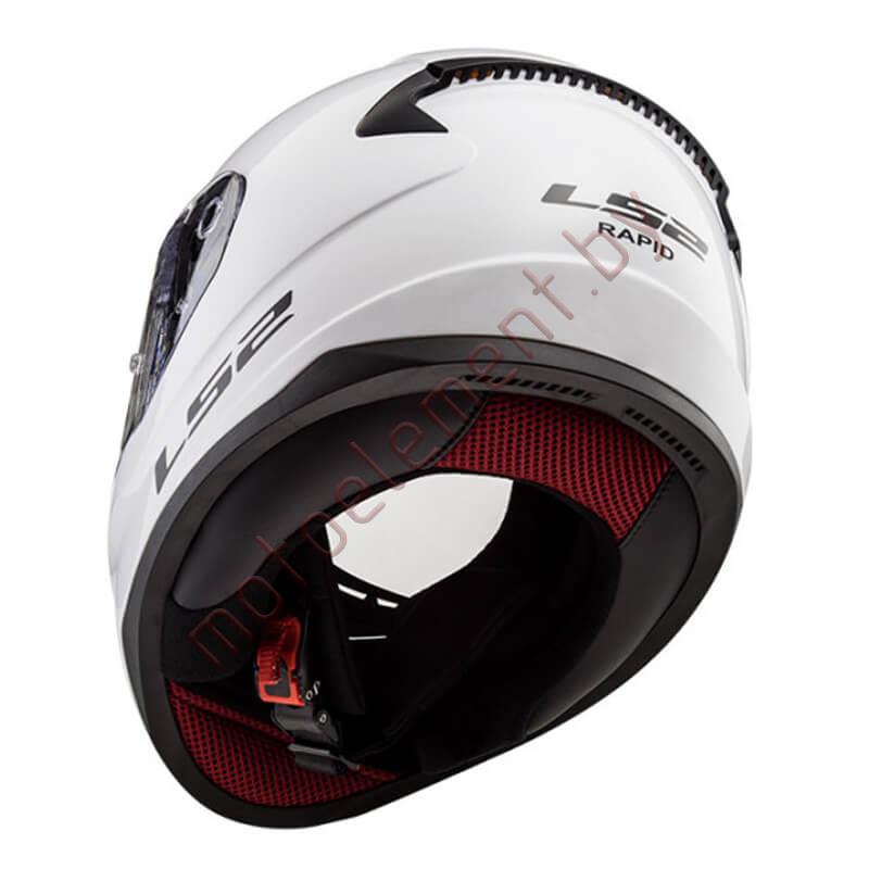 LS2 FF353 RAPID SOLID (White) LS2 FF353 RAPID SOLID (White)