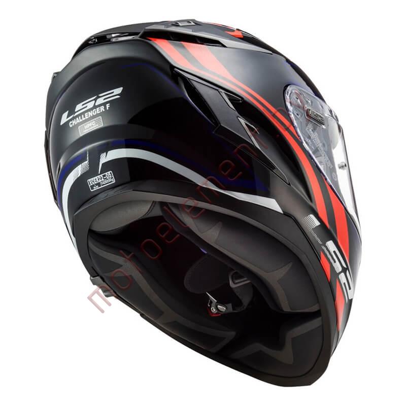 LS2 FF327 CHALLENGER Propeller (Blue Red) LS2 FF327 CHALLENGER Propeller (Blue Red)