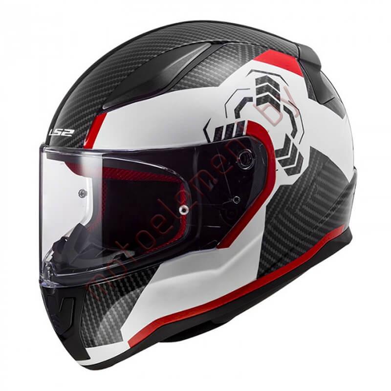LS2 FF353 RAPID Ghost (White Black Red) LS2 FF353 RAPID Ghost (White Black Red)