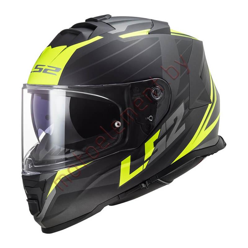 LS2 FF800 STORM Nerve (Matt Black H-V Yellow) LS2 FF800 STORM Nerve (Matt Black H-V Yellow)