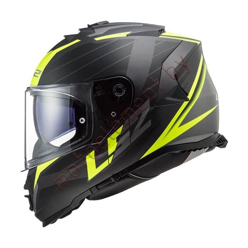 LS2 FF800 STORM Nerve (Matt Black H-V Yellow) LS2 FF800 STORM Nerve (Matt Black H-V Yellow)