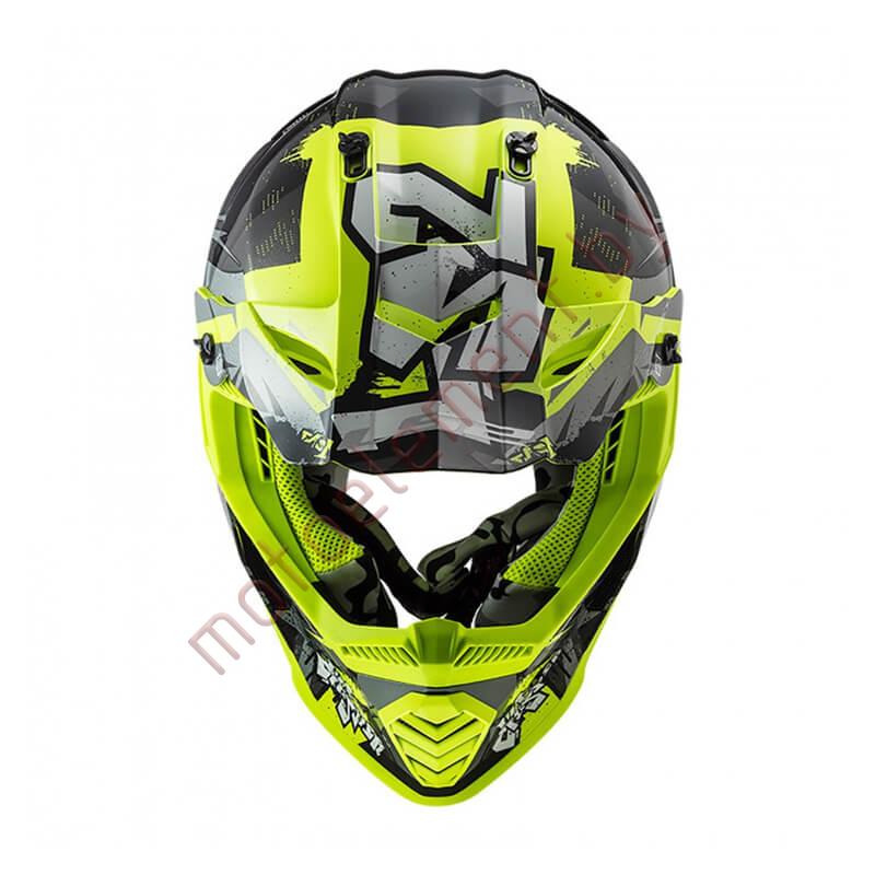 LS2 MX437 FAST Mini Crusher (Black Yellow) LS2 MX437 FAST Mini Crusher (Black Yellow)