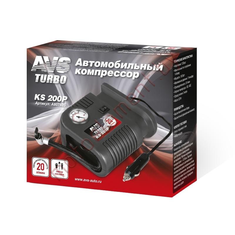 Компрессор автомобильный AVS KS200P kompressor-avtomobilniy-avs-ks200p